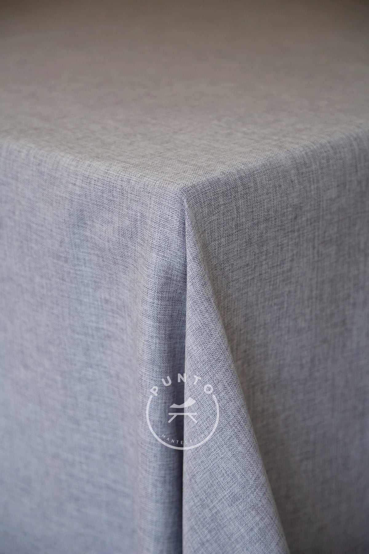Lino Aparente Gris Plata
